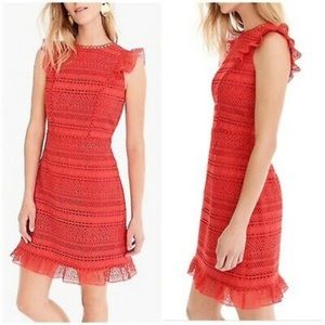 SOLD Coral Lace Dress